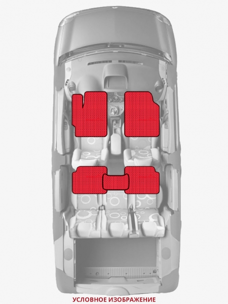 ЭВА коврики «Queen Lux» стандарт для Audi S1